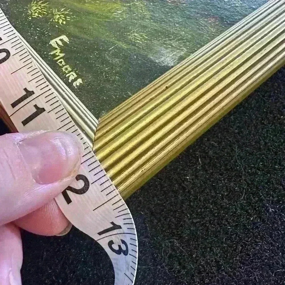 Cottage scene  Oil Painting Gold Frame Wall Art Framed Decor - Picture 3 of 4